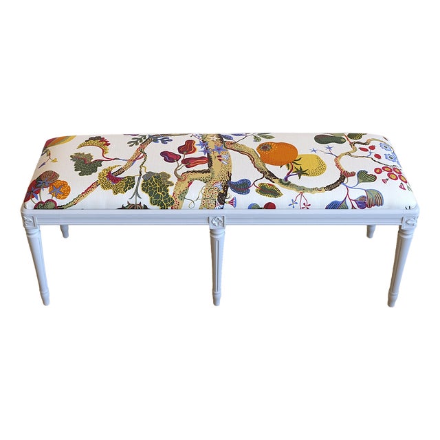 Gustavian Bench by Josef Frank for Svenskt Tenn, 1960s For Sale