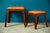 Wood Set of Modern Italian Nesting Stools, 1950s For Sale - Image 7 of 14