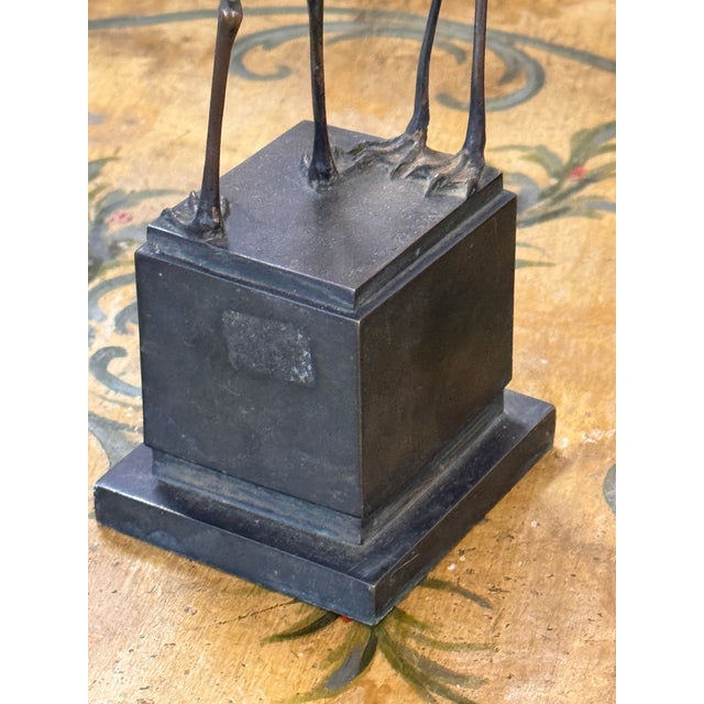 19th Century Bronze Flamingos by Franz Mazura For Sale - Image 4 of 9