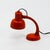Space Age Orange Gooseneck Desk Lamp, Italy, 1970s For Sale - Image 10 of 16