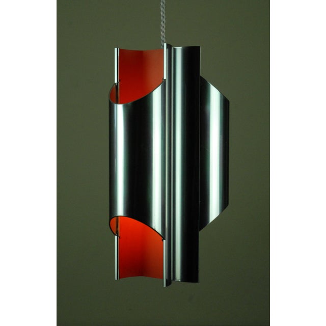 Fog & Mørup Pantre Pendant Lamp by Bent Karbly for Lyfa, Denmark, 1970s For Sale - Image 4 of 14