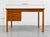Mid-Century Modern Apartment Sized Mid Century Modern Teak Desk | Compact Danish Writing Desk, C. 1960's For Sale - Image 3 of 16
