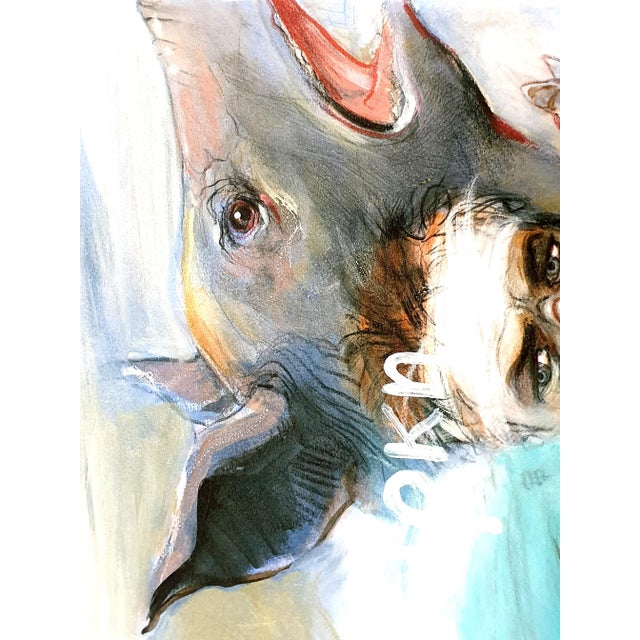 Early 21st Century Enki Bilal - Circe - Original Lithograph 2012 For Sale - Image 5 of 6