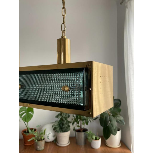Brass Pendant Light from Malmö Metallvarufabrik Ab, Sweden, 1960s For Sale - Image 11 of 18