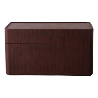 Vintage Italian Wenge Chest of Drawers, 1980s For Sale