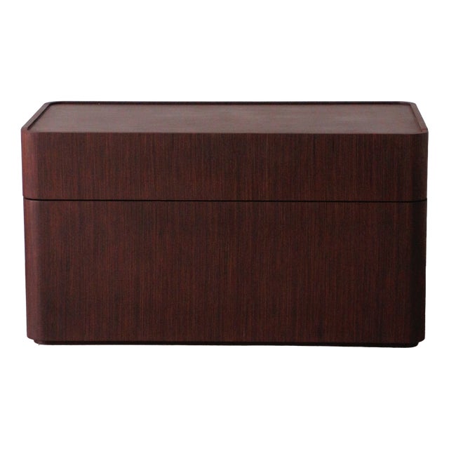 Vintage Italian Wenge Chest of Drawers, 1980s For Sale