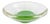 Modernist Green Sommerso Murano Glass Bowl, Italy, 1970s For Sale