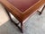 Antique French Walnut Desk with Drawer and Leather Top, 1890s For Sale - Image 12 of 16