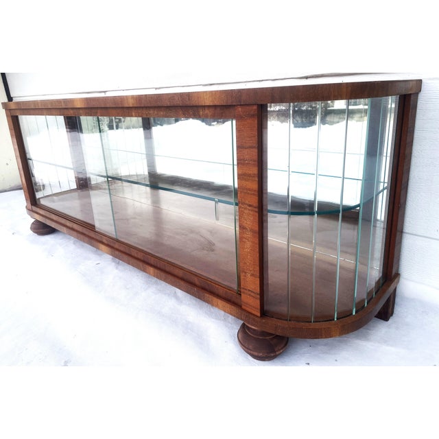 Original display cabinet from 1962, made in Poland SPPM Krotoszyn – one of the most respected manufacturers of modernist...