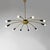 Mid-Century Italian Modern Ten Lights Brass Sputnik Chandelier, 1950s For Sale - Image 12 of 17