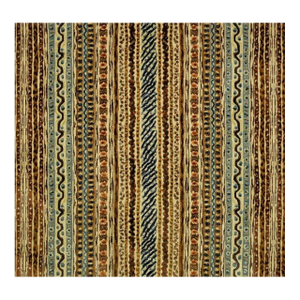 Clarence House "Montague" Epinglé Velvet – 15 Yard Bolt in Brown/Indigo