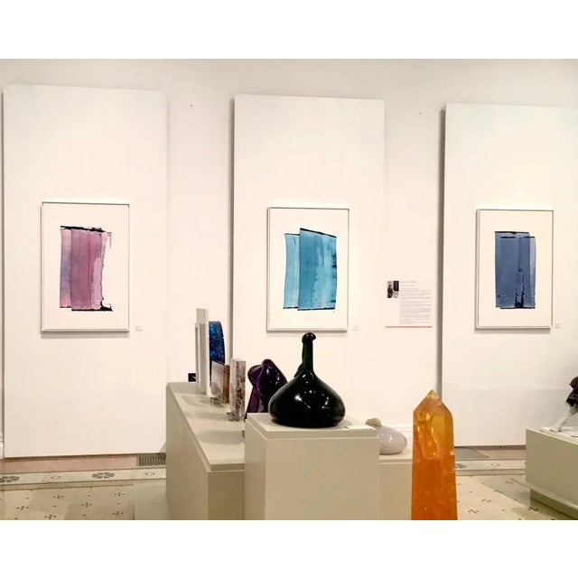 Emma Godebska, Night 1, Acrylic and Pigment on Board, 2022 For Sale - Image 4 of 5