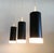 Mid-Century Space Age German Minimalist Triple Pendant Cascade Lamp from Staff Leuchten, 1960s For Sale - Image 6 of 16
