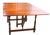 Farmhouse Mid 20th Century Cushman Colonial Danby Model N 7130 Butterfly Drop Leaf Extension Table For Sale - Image 3 of 16