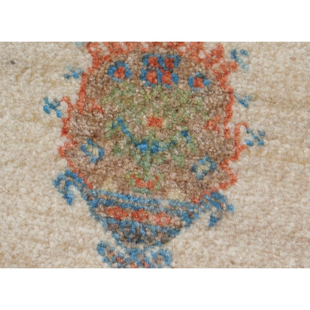 Ivory Persian Nomadic Rug by Zollanvari. 8'x 11' For Sale - Image 8 of 18