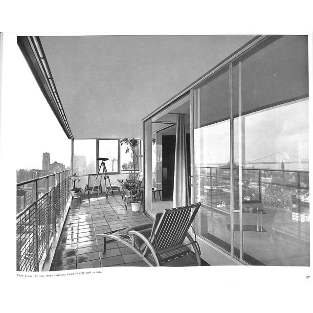 "Richard Neutra Buildings and Projects" 1951 Neutra, Richard (Inscribed) For Sale - Image 10 of 14