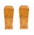 A striking pair of Art Deco style pedestal stands veneered in richly figured burr wood Clean and minimal design, great for...
