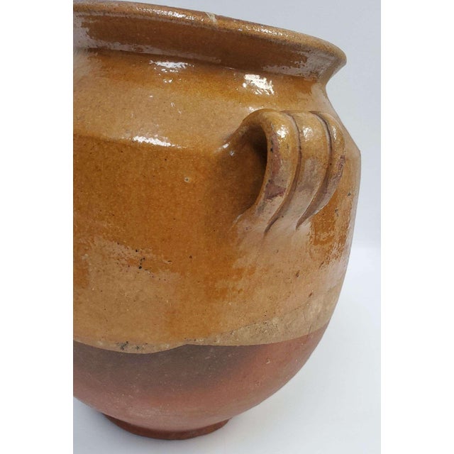Early 20th Century Vintage French Terracotta Confit Pot For Sale - Image 5 of 13