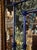 Venetian Etched Glass Mirrors With Cobalt Blue Accents For Sale - Image 4 of 8