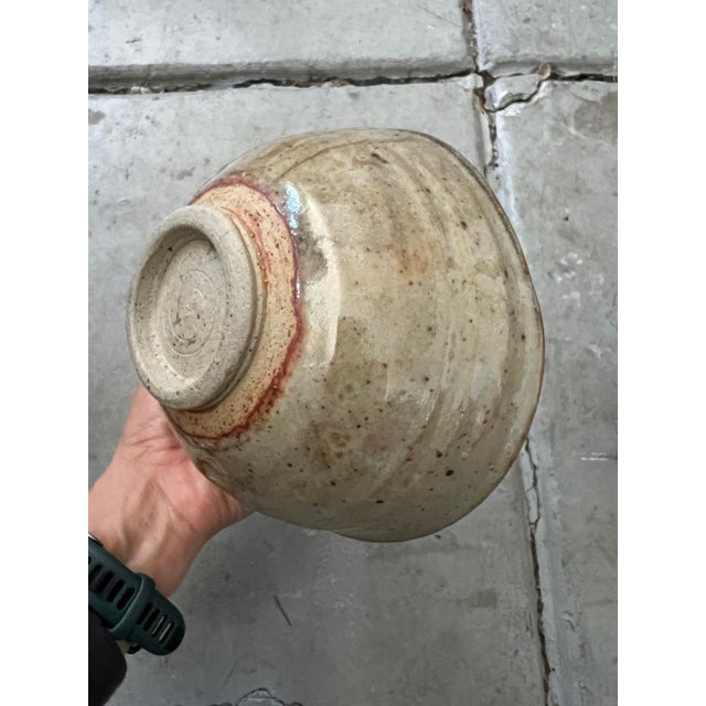 Set of 2 Wood-Fired Shino Studio Pottery Bowls For Sale - Image 13 of 18
