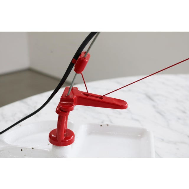 Minimalist Postmodern Table Lamp, 1980s For Sale - Image 6 of 10