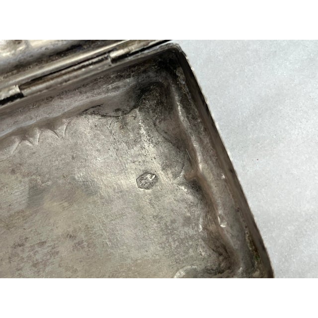 Dutch Pillbox, 833 Silver, Circa 1857 For Sale - Image 4 of 11