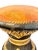 Pair of Mid-Century Anglo-Indian Leather & Rattan Drum Stools For Sale - Image 13 of 17