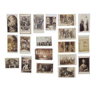 Antique Collection Grand Tour Artwork Photographs - Set of 19 For Sale