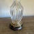 Late 20th Century Vintage 1970's Frederick Cooper Cut Crystal and Brass Table Lamp For Sale - Image 5 of 8