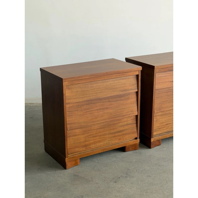 Mid-Century Modern 1960s Louvered Compact Dressers For Sale - Image 3 of 18