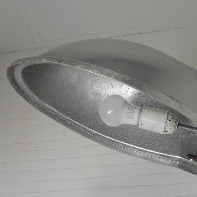 Industrial Street Lamp with Aluminum Shade, 1950s For Sale - Image 12 of 18