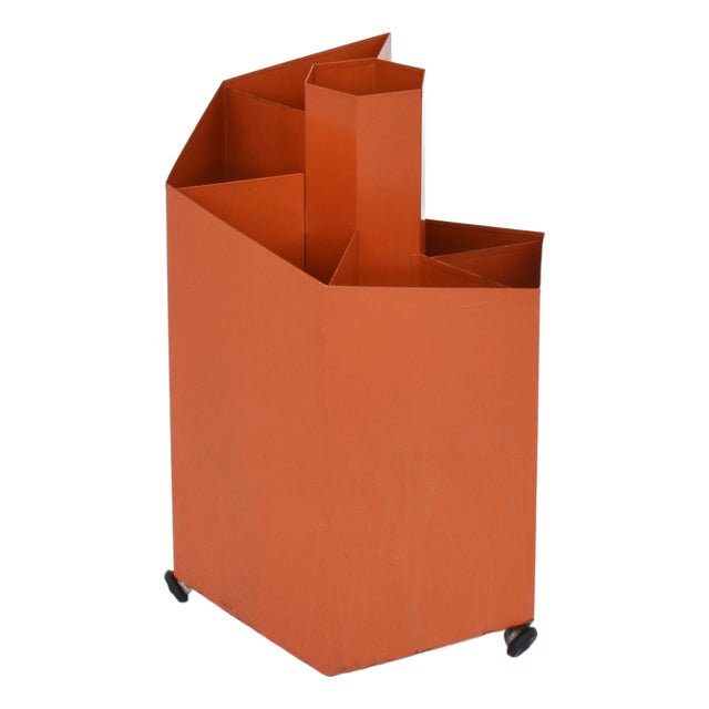 Large Mod. Snail Cardholder on Wheels, 1970 For Sale