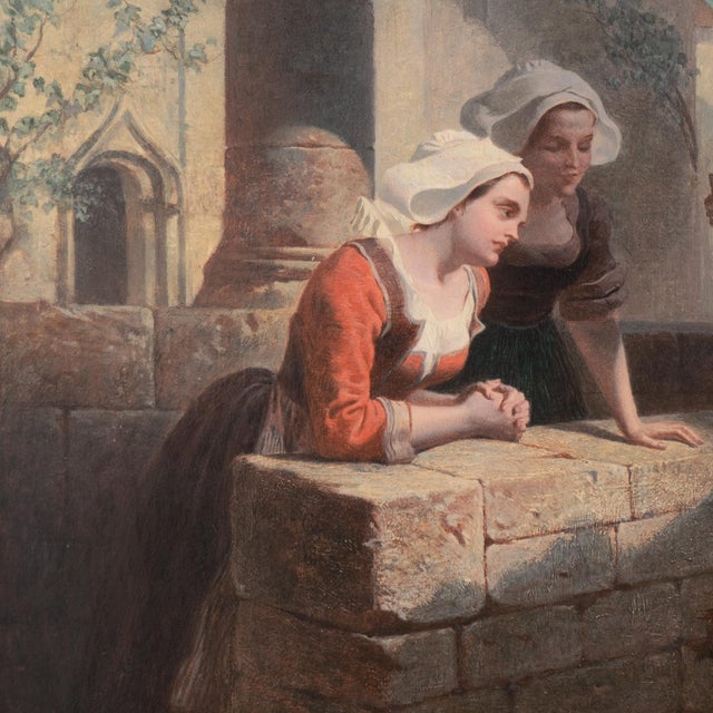 'Le Reliquaire' by Walter Goodall, 1863, Catholic, London, Royal Academy, Old Royal Society of Watercolorists, Philadelphia Centennial For Sale - Image 9 of 12