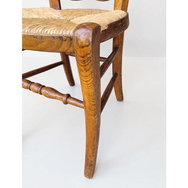 Antique Spanish Church Prayer Chair, 1890s For Sale - Image 12 of 15