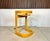 Modern Brutalist Wooden Stool with Backrest, Germany, 1970s For Sale - Image 3 of 18