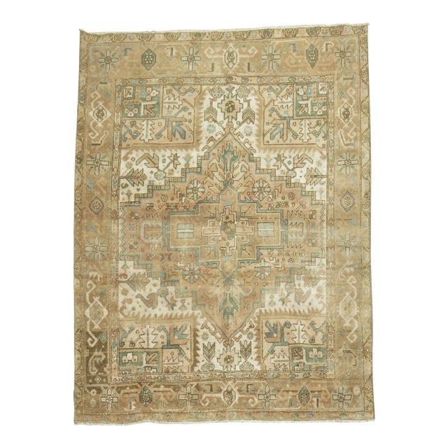 Vintage Heriz - 4'10" x 6'2" For Sale