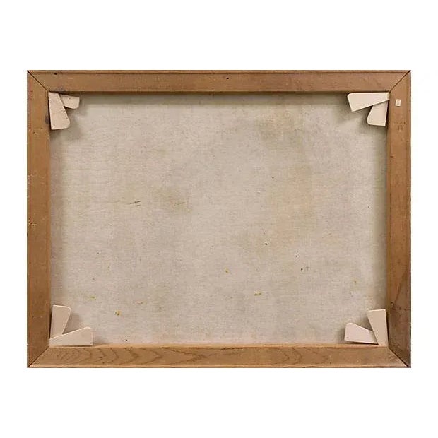 Textile 'Three Master in San Francisco Bay' by Grace Hayne, 1972, American Artist, Telegraph Hill, Coit Tower For Sale - Image 7 of 8