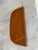 Wood Vintage Danish Teak Wall Shelf With Brass Brackets Mid Century Floating Shelf For Sale - Image 7 of 7