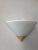 Opaline and Brass Wall Lamp, Germany, 1980s For Sale - Image 4 of 10