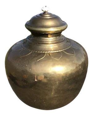 Monumental Antique Chinese Brass Vessel
