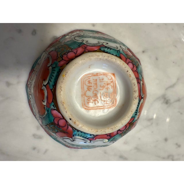 Late 18th Century Rose Famille Bowl For Sale - Image 10 of 11