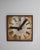 1920s French Industrial Metal Wall Clock Face For Sale - Image 16 of 18