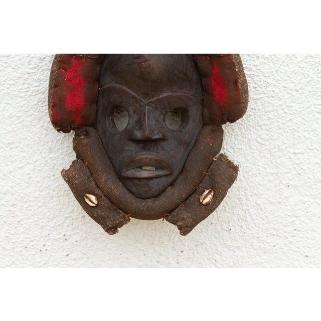 Rare and Evocative African Mask For Sale In Los Angeles - Image 6 of 8