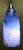 Contemporary Blue Hand Blown Art Glass Pendant Lamp For Sale - Image 3 of 5