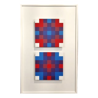 Paolo Minoli, Reticular Interpenetrations, 1971, Plywood and Acrylic For Sale