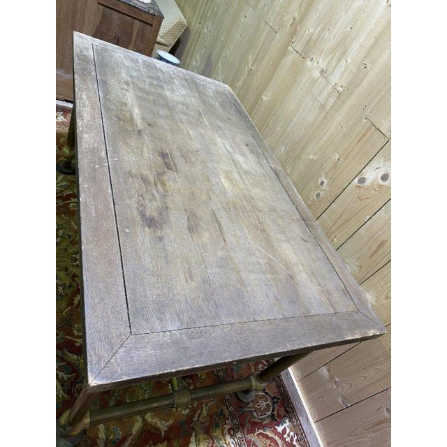 Period: 20th century Style: Modern Art Condition: Some repairs Material: Solid wood Length: 176Width: 97Height: 85Depth:...