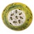 Illustration Vintage Hand-Painted Bee Motif Ceramic Bowl – Speckled Yellow Glaze Decorative Centerpiece Dish For Sale - Image 3 of 12