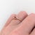 A dainty east west ring is perfect for the minimalist in your life or for giving someone their first piece of jewelry :)...