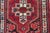 Ivory 1920s, Antique Persian Hamadan Rug 2' X 4' For Sale - Image 8 of 10