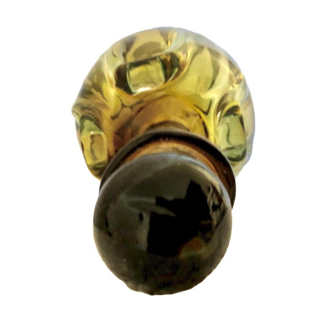 Mid 20th Century Mid-Century Modern Murano “Pulled Loop” Style Art Glass Decanter For Sale - Image 4 of 6